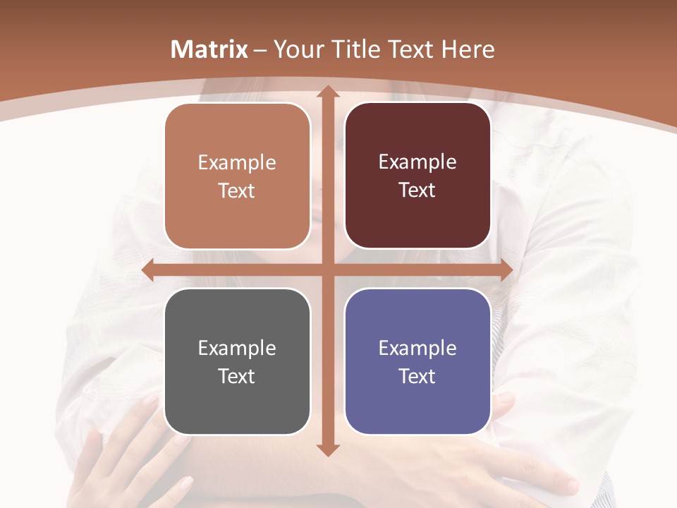 Caucasian Relationship Fun PowerPoint Template