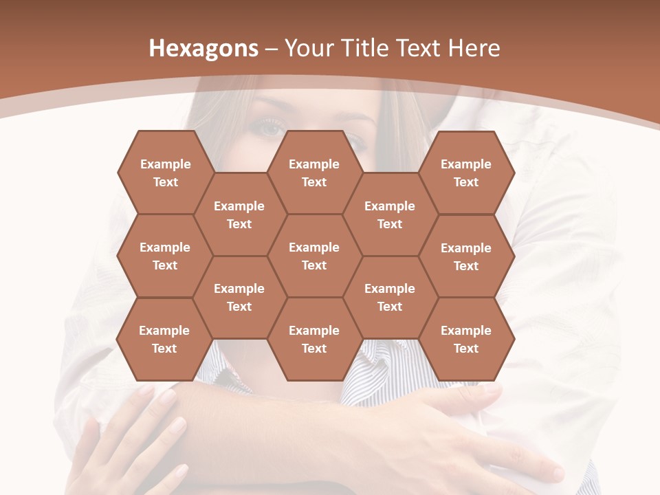 Caucasian Relationship Fun PowerPoint Template