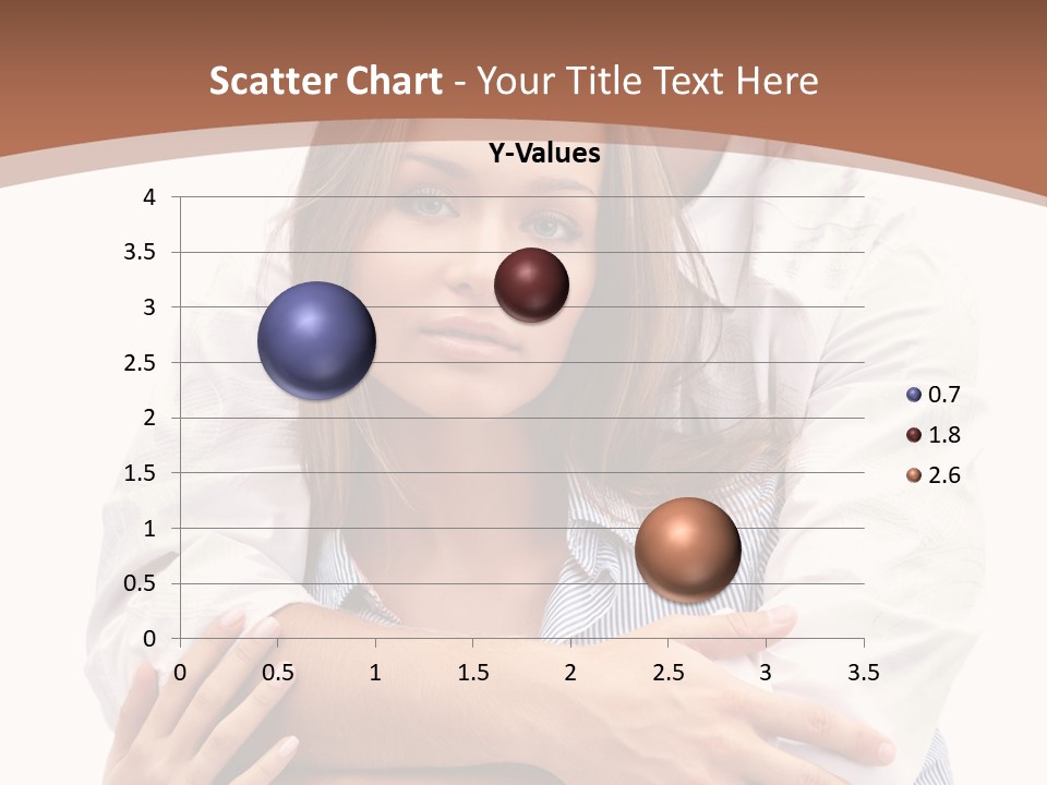 Caucasian Relationship Fun PowerPoint Template