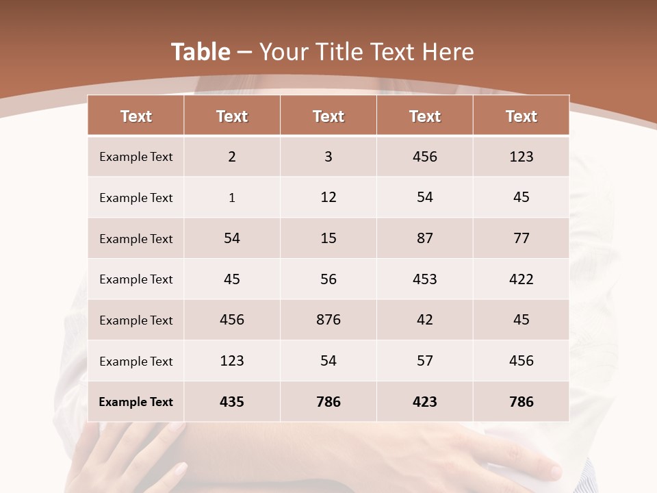 Caucasian Relationship Fun PowerPoint Template