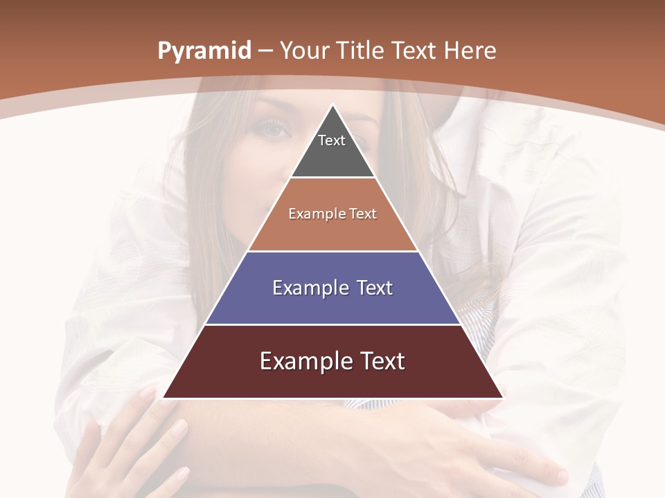 Caucasian Relationship Fun PowerPoint Template