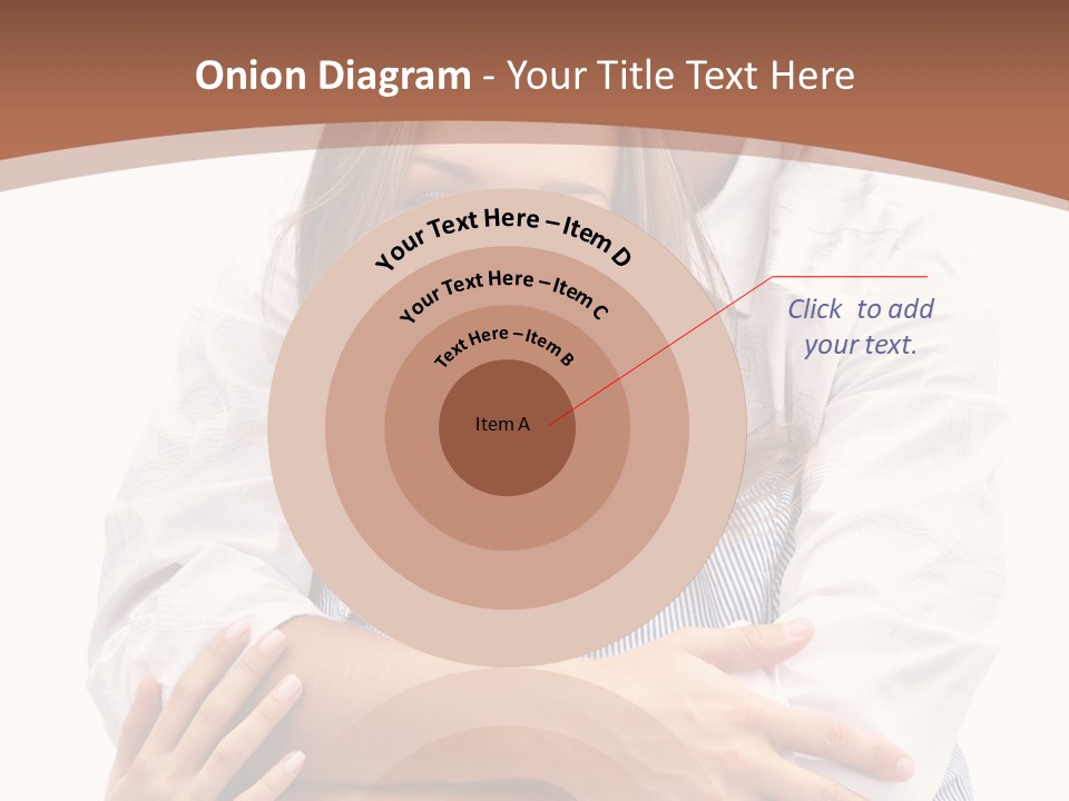 Caucasian Relationship Fun PowerPoint Template