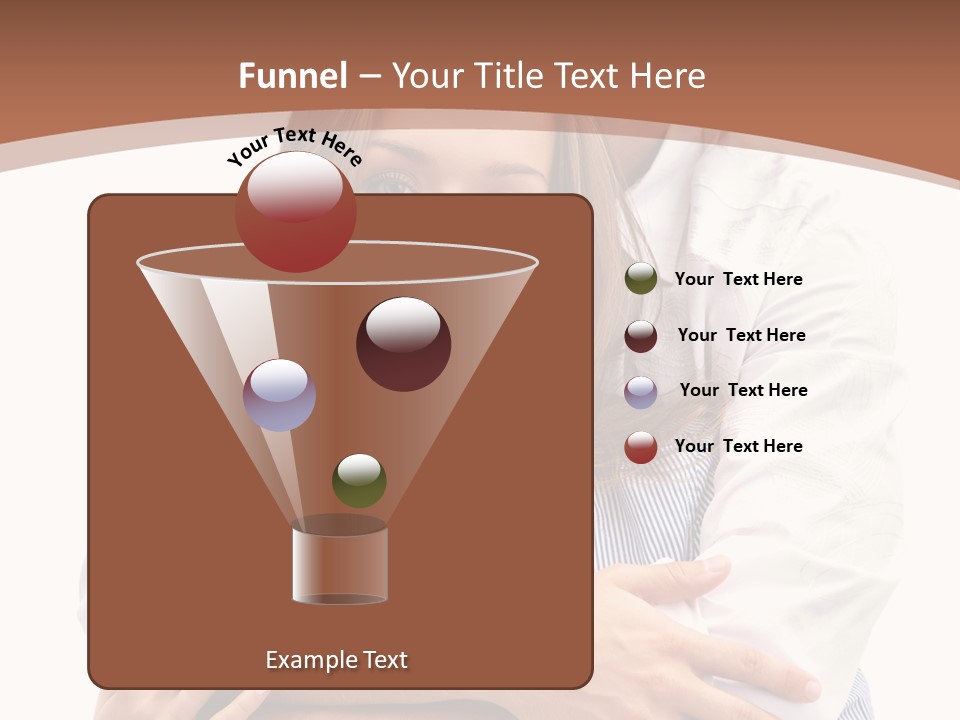 Caucasian Relationship Fun PowerPoint Template