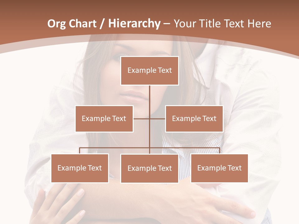 Caucasian Relationship Fun PowerPoint Template