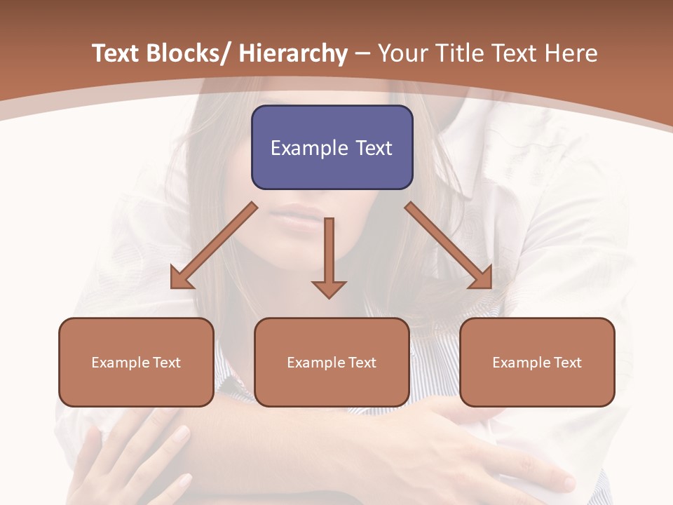 Caucasian Relationship Fun PowerPoint Template
