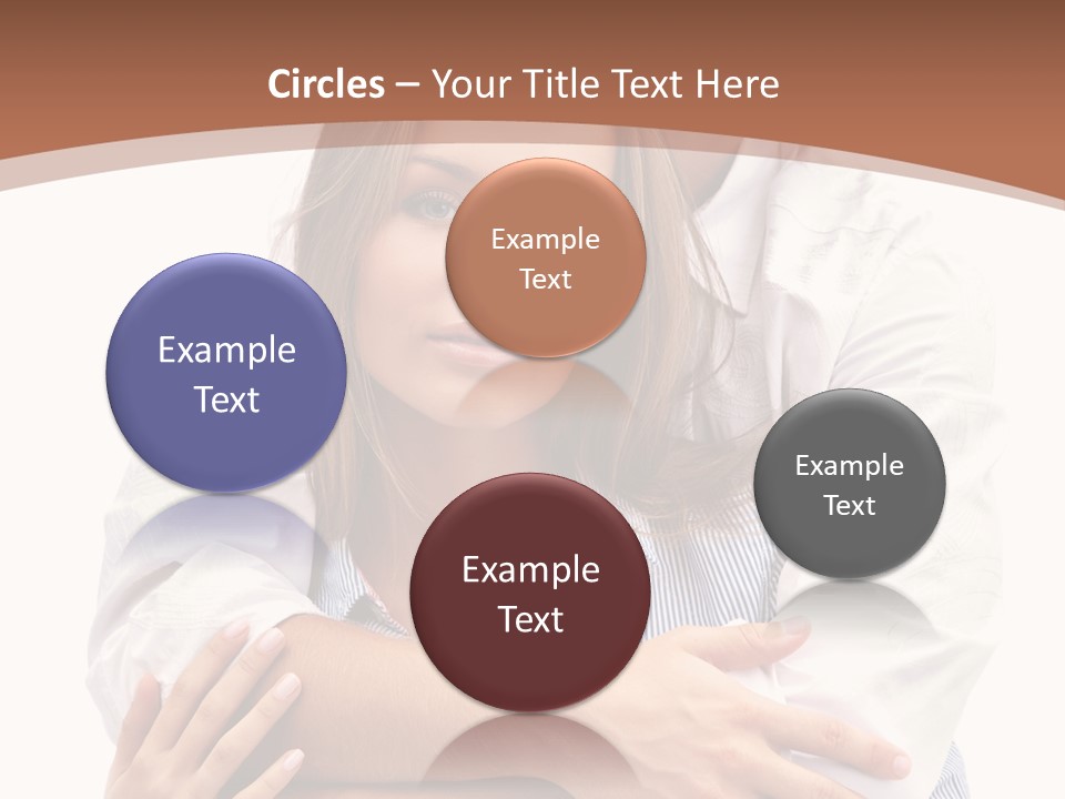 Caucasian Relationship Fun PowerPoint Template