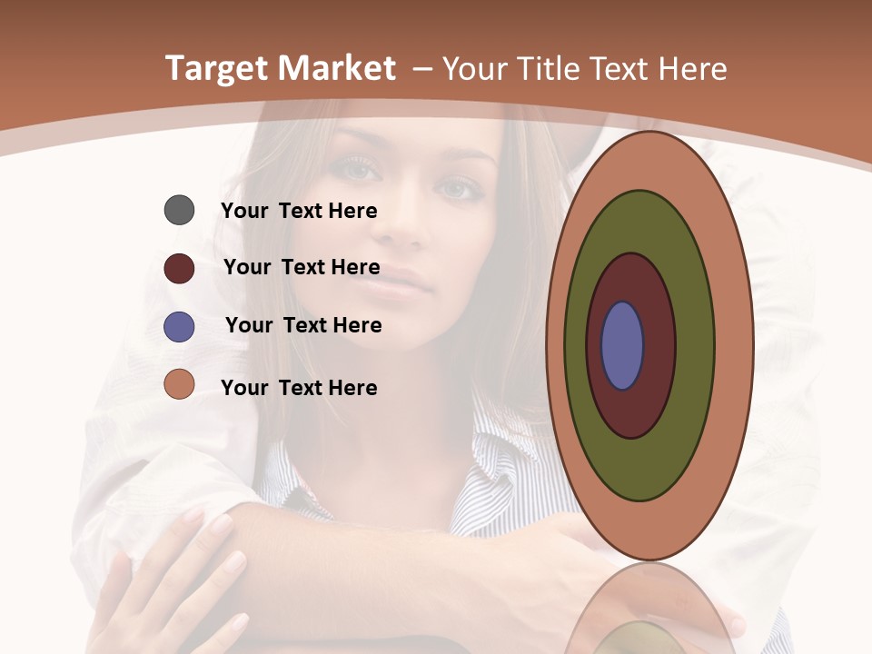 Caucasian Relationship Fun PowerPoint Template