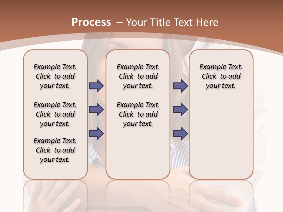Caucasian Relationship Fun PowerPoint Template