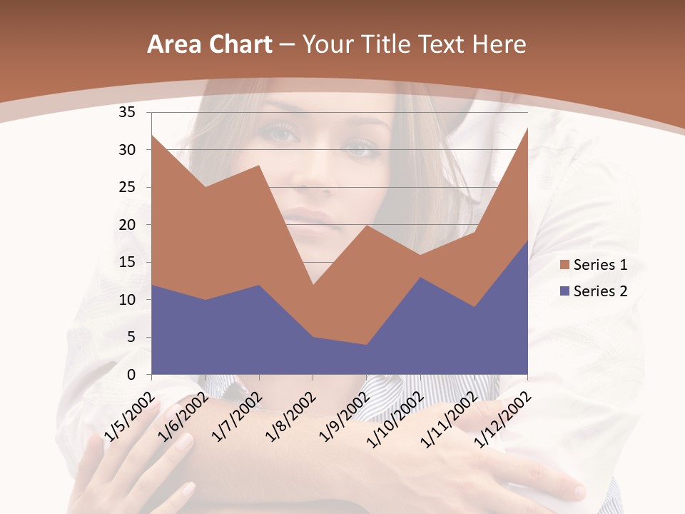 Caucasian Relationship Fun PowerPoint Template