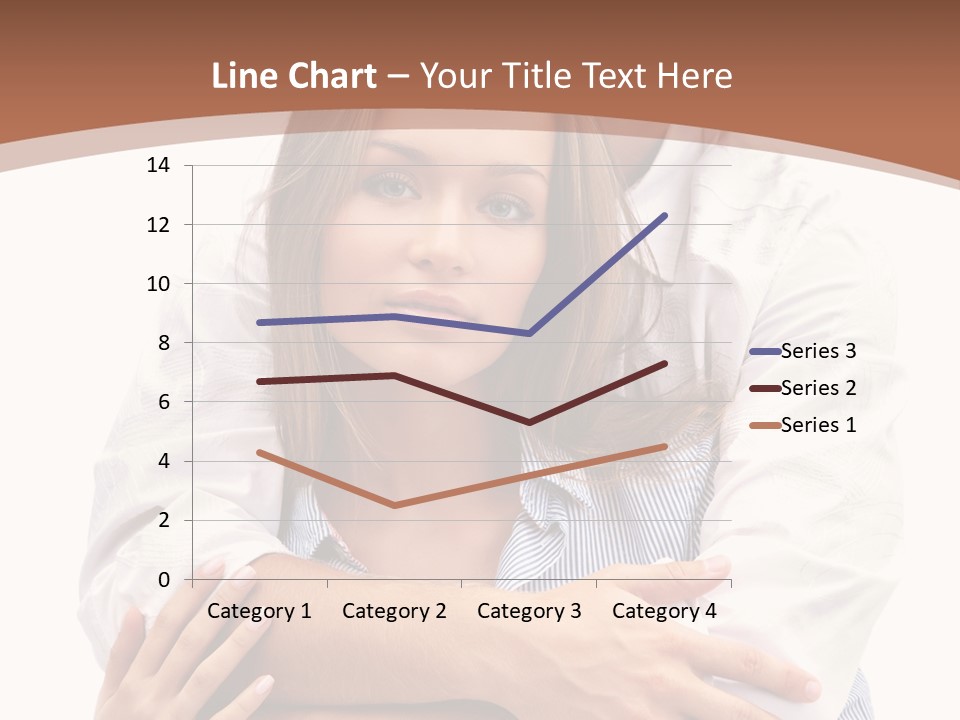 Caucasian Relationship Fun PowerPoint Template