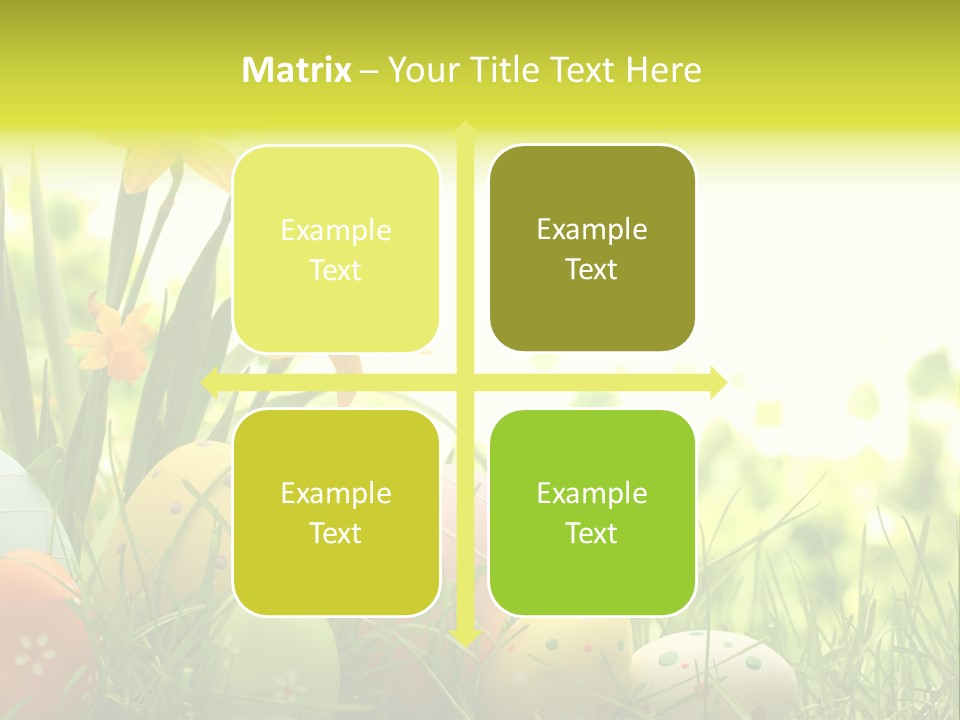 April Macro Holiday PowerPoint Template