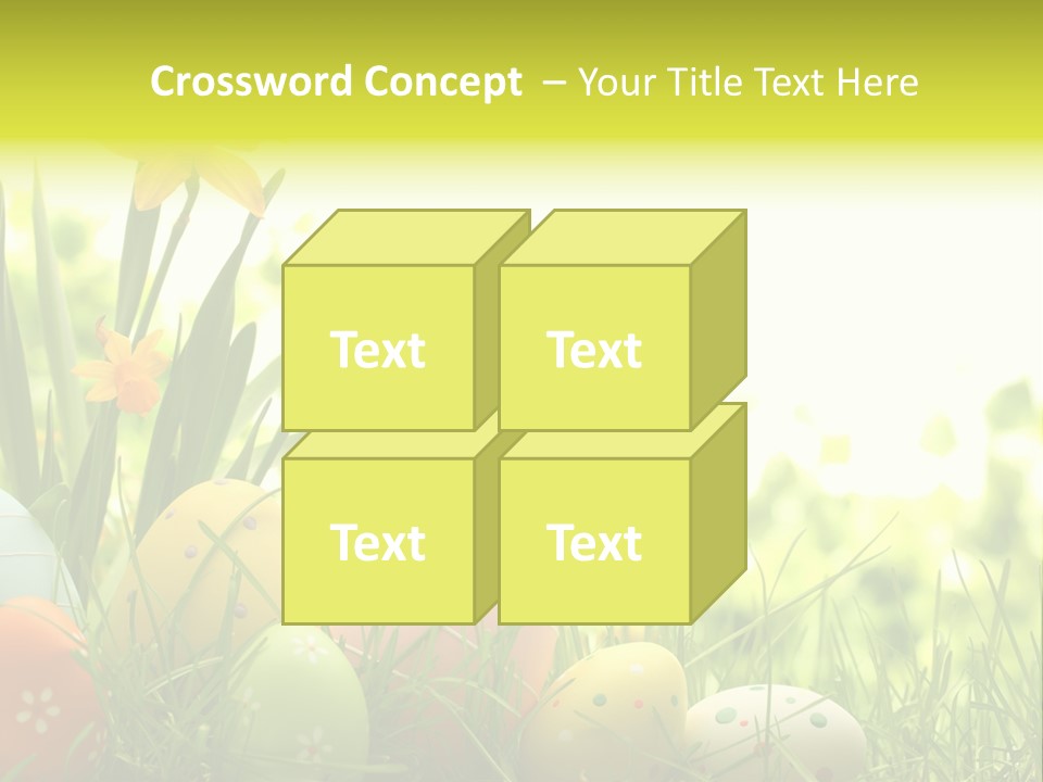 April Macro Holiday PowerPoint Template