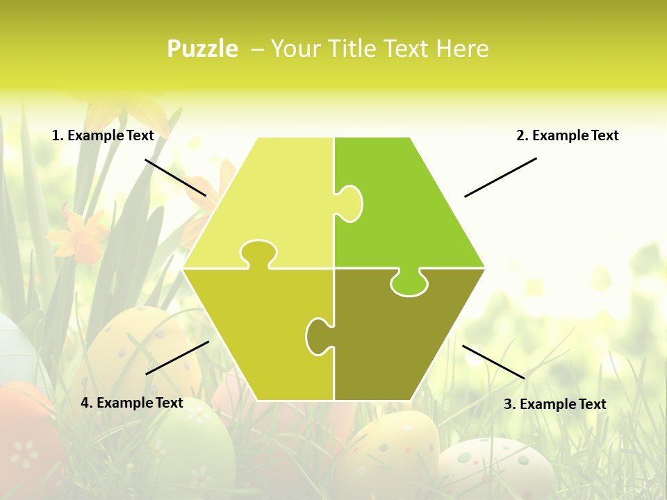 April Macro Holiday PowerPoint Template