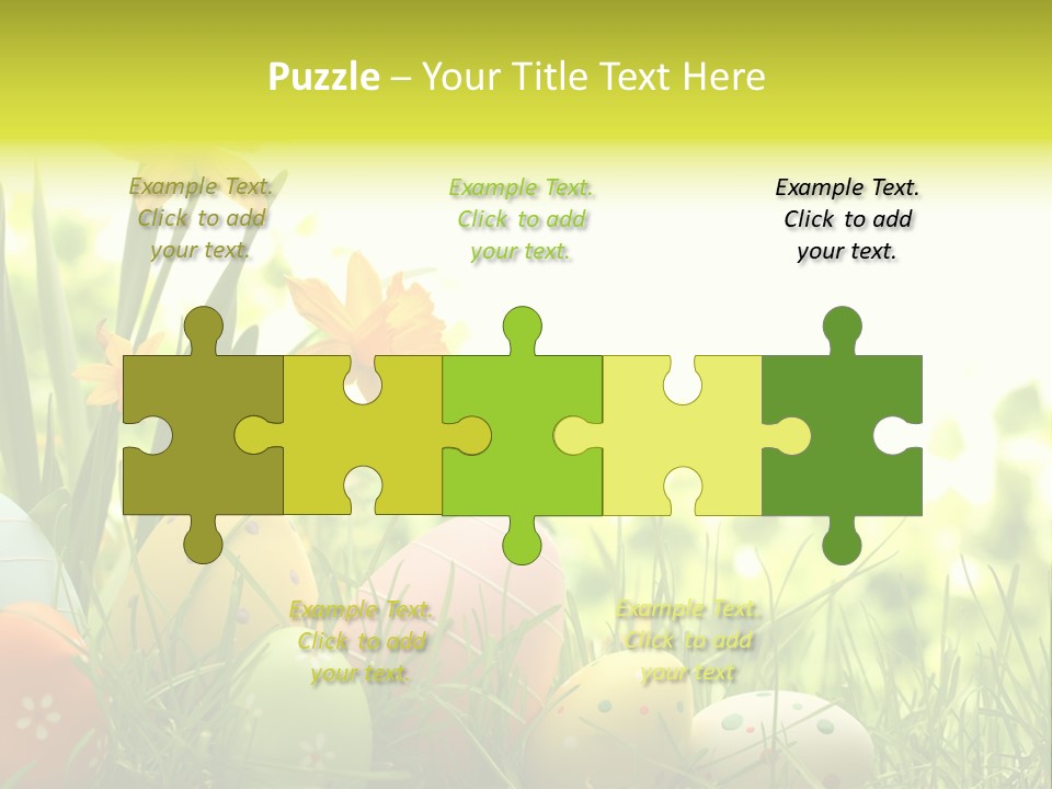 April Macro Holiday PowerPoint Template