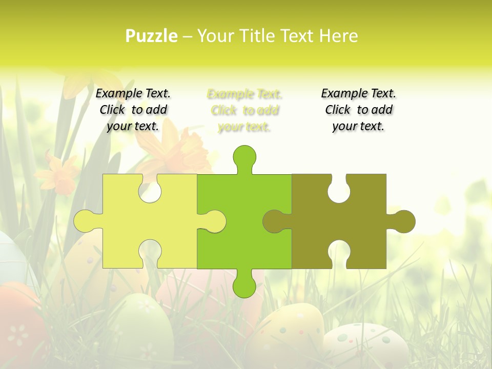 April Macro Holiday PowerPoint Template