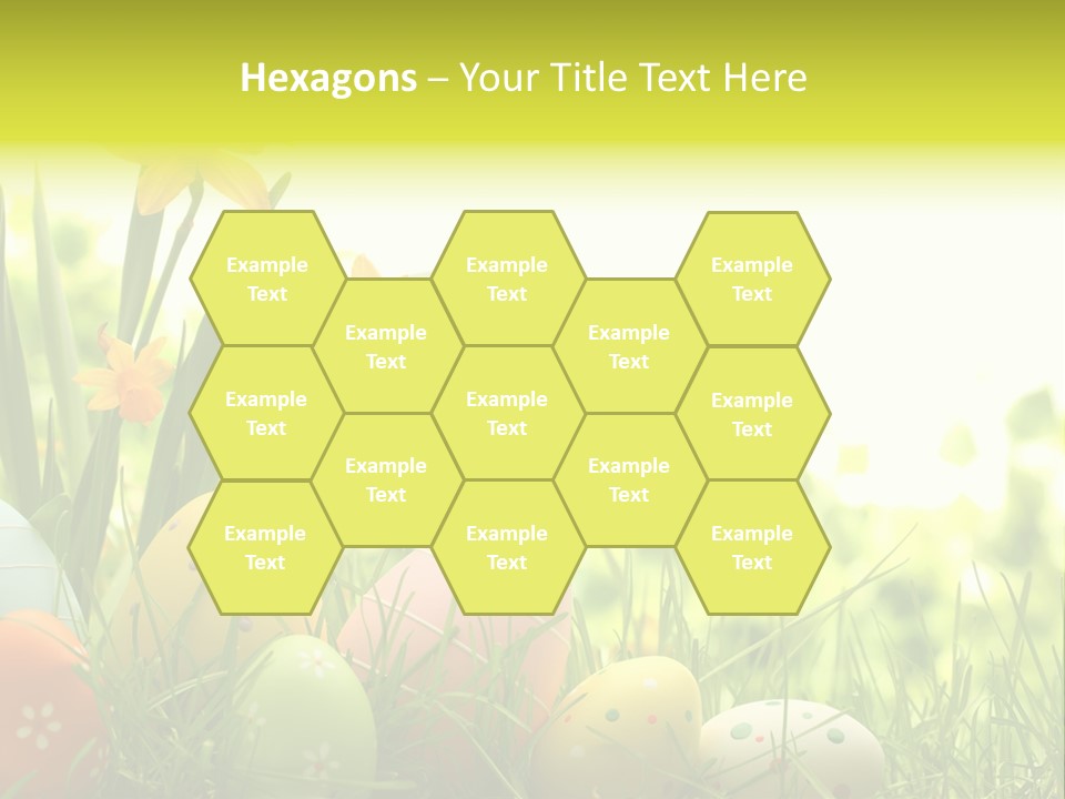 April Macro Holiday PowerPoint Template