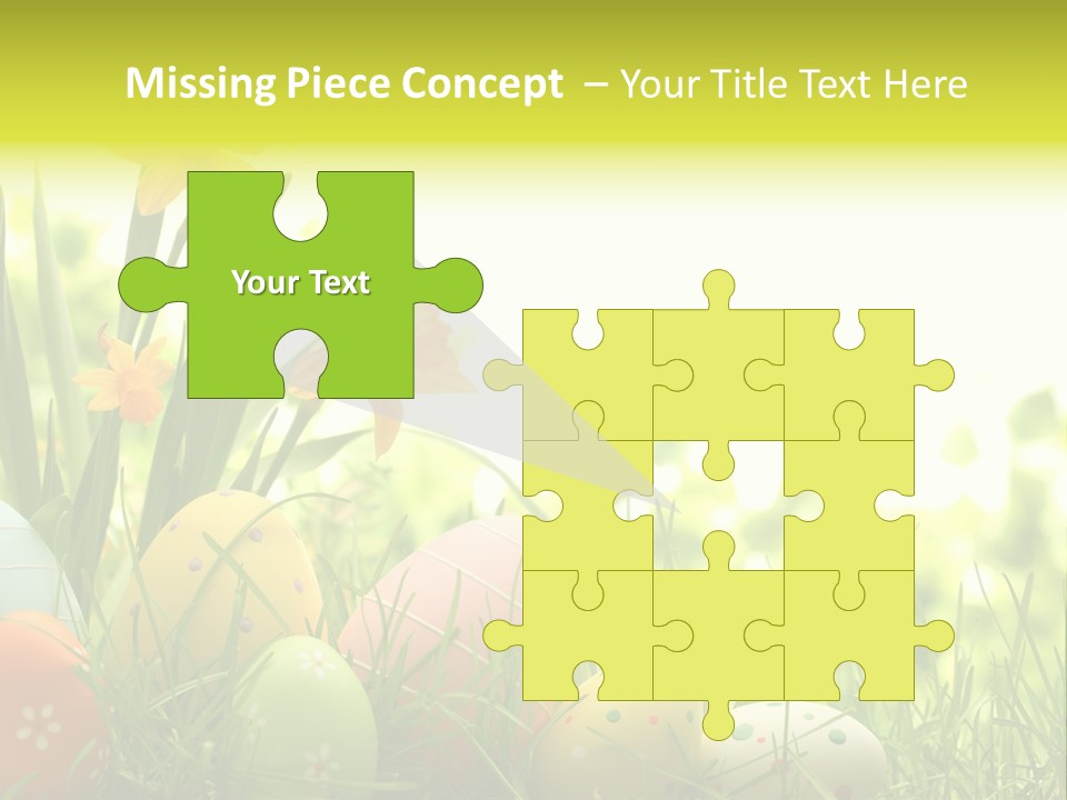 April Macro Holiday PowerPoint Template