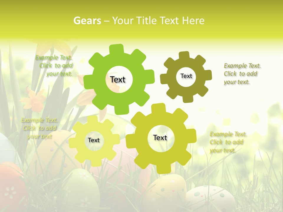 April Macro Holiday PowerPoint Template