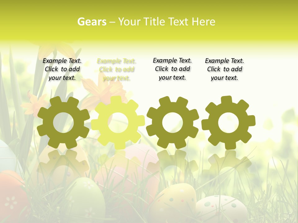 April Macro Holiday PowerPoint Template