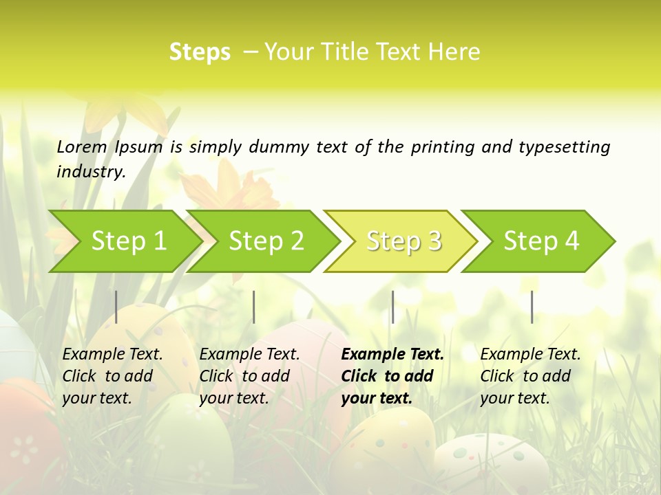 April Macro Holiday PowerPoint Template