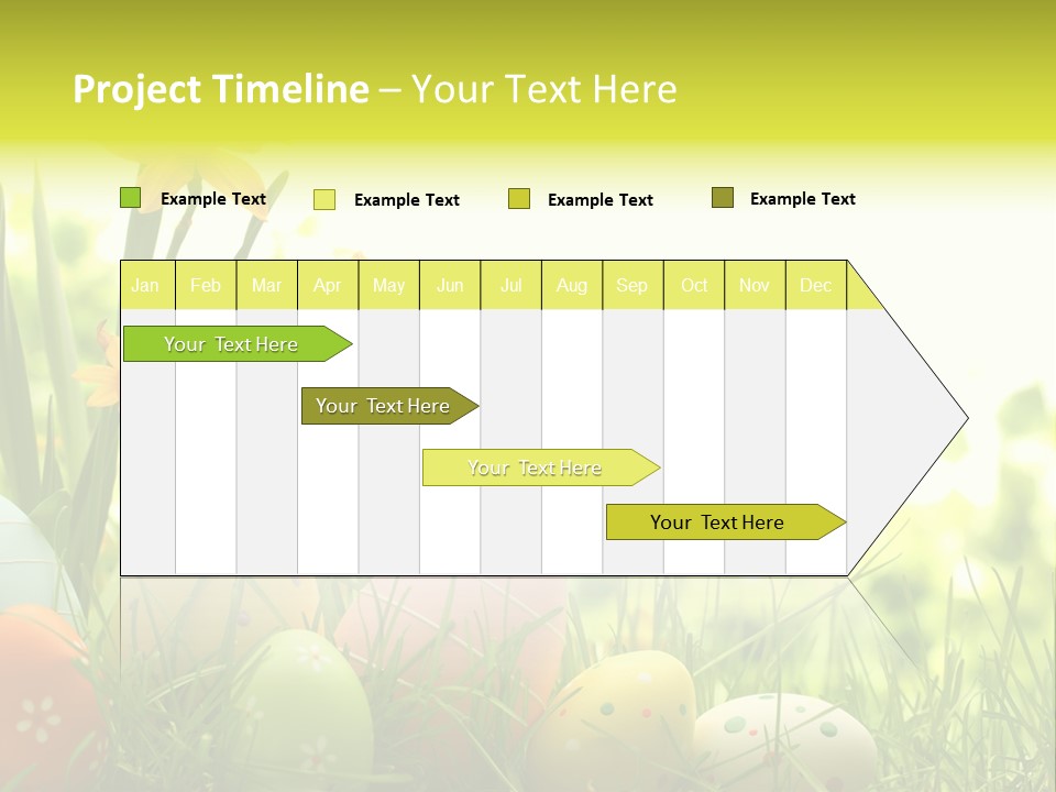 April Macro Holiday PowerPoint Template