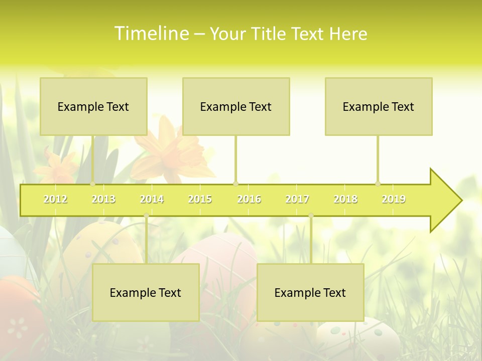 April Macro Holiday PowerPoint Template