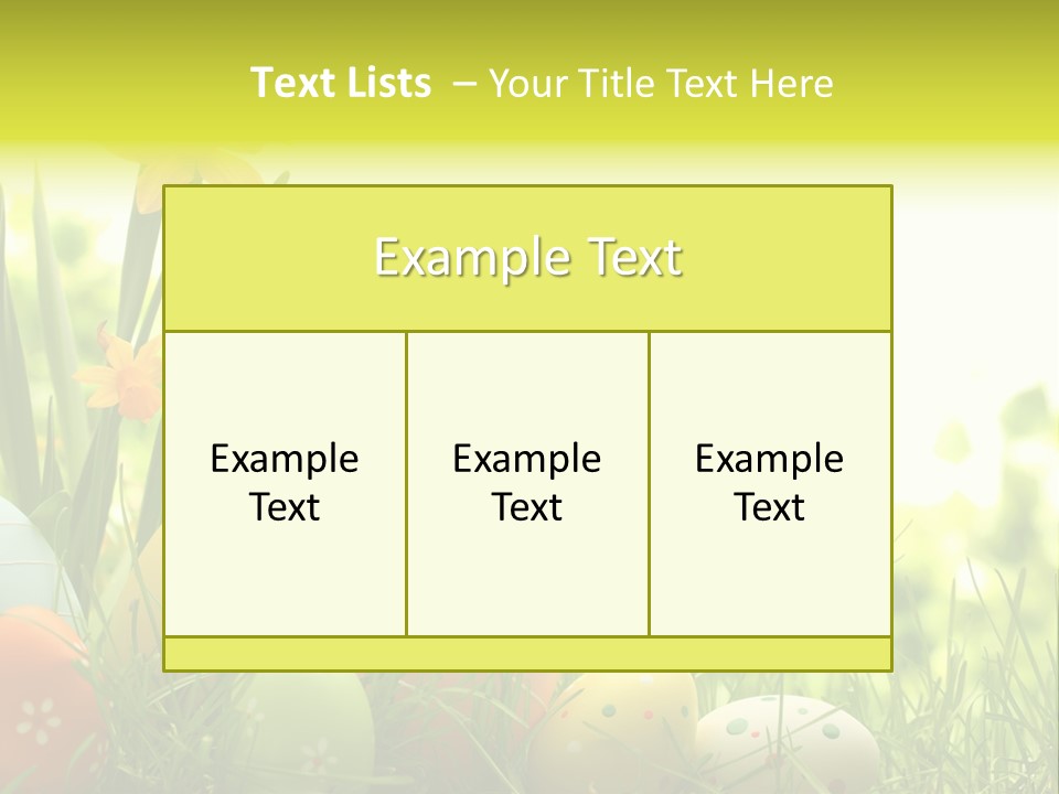 April Macro Holiday PowerPoint Template