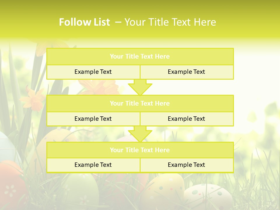 April Macro Holiday PowerPoint Template