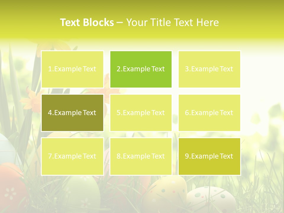 April Macro Holiday PowerPoint Template