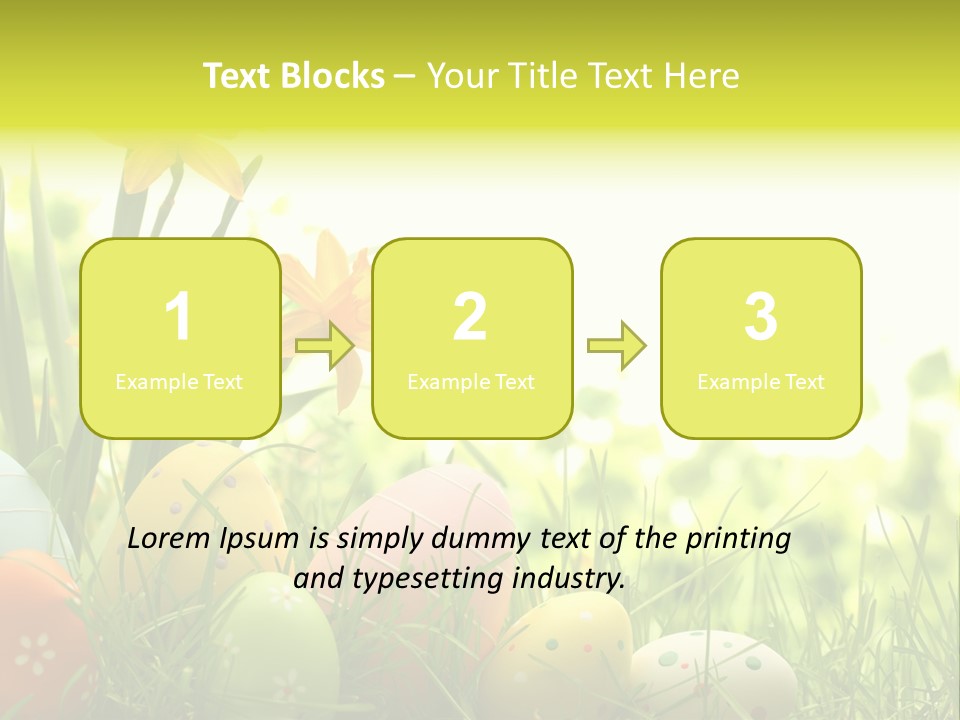 April Macro Holiday PowerPoint Template