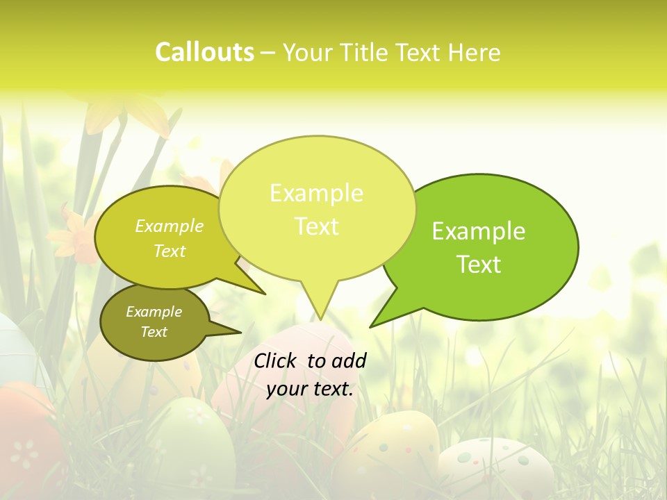 April Macro Holiday PowerPoint Template