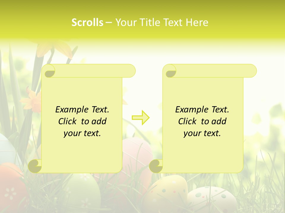 April Macro Holiday PowerPoint Template