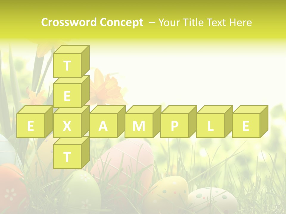 April Macro Holiday PowerPoint Template