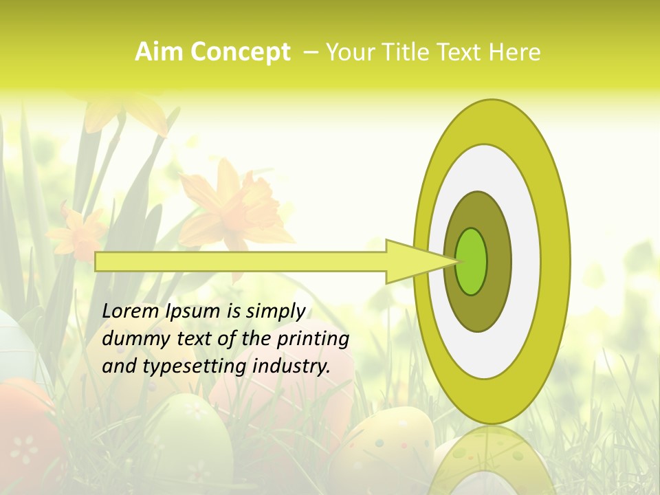 April Macro Holiday PowerPoint Template