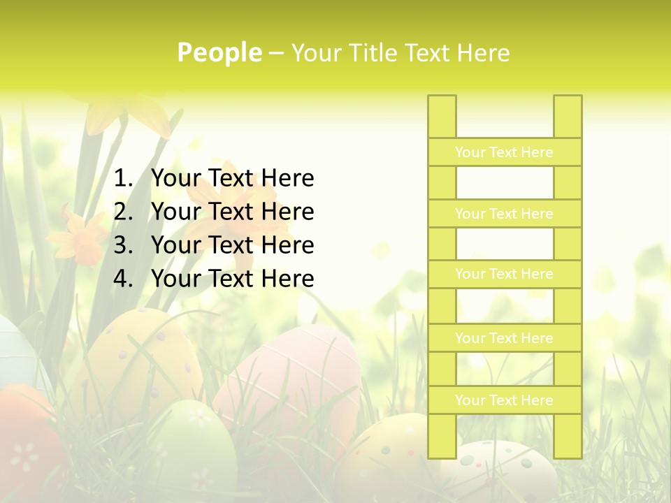 April Macro Holiday PowerPoint Template