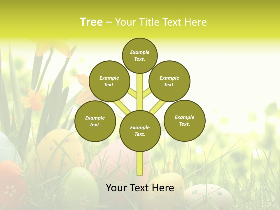 April Macro Holiday PowerPoint Template