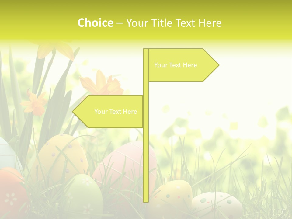 April Macro Holiday PowerPoint Template