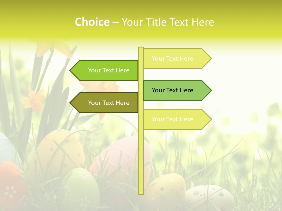 April Macro Holiday PowerPoint Template