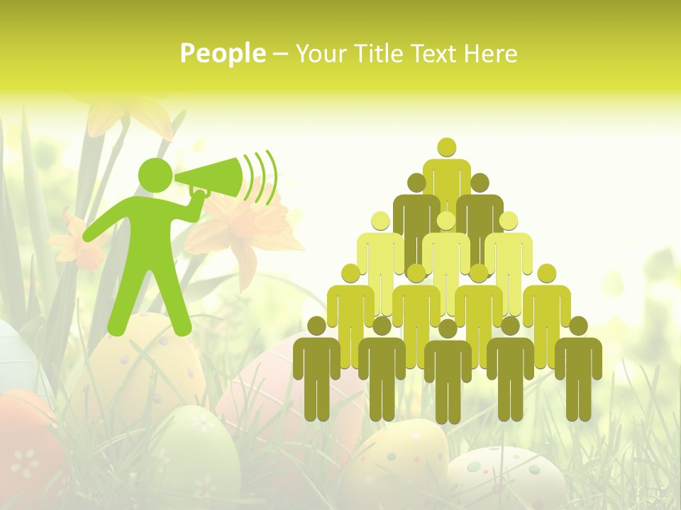 April Macro Holiday PowerPoint Template