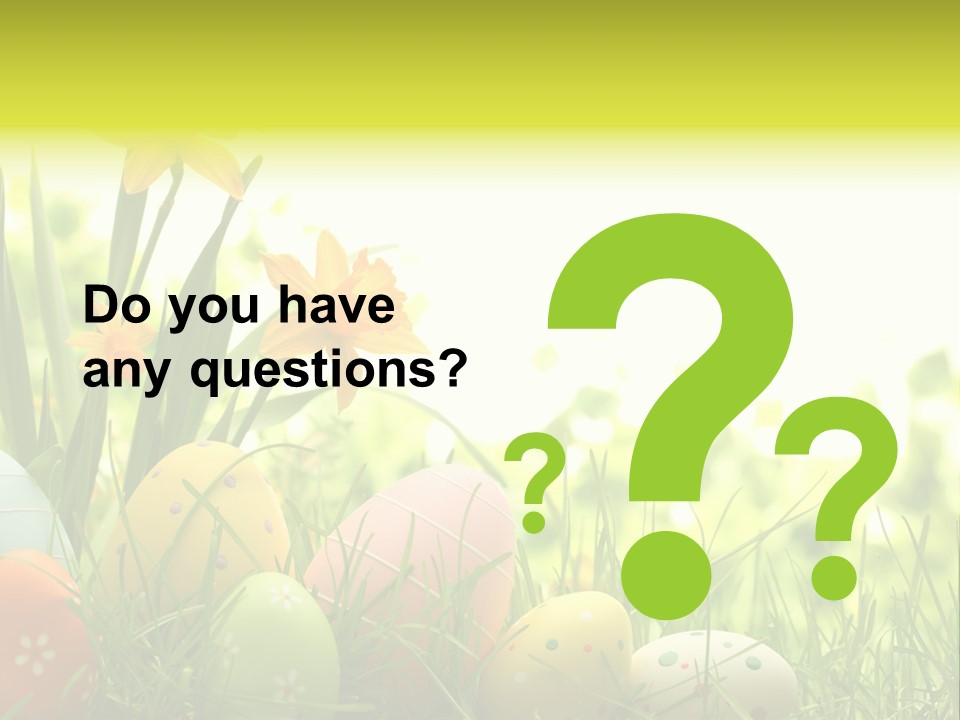 April Macro Holiday PowerPoint Template