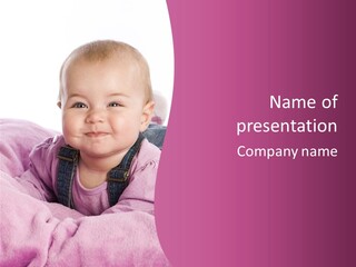 Familie Gesund Isoliert PowerPoint Template