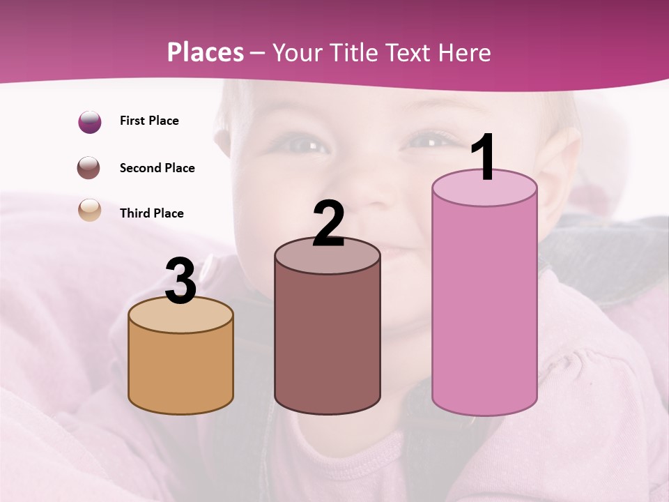 Familie Gesund Isoliert PowerPoint Template