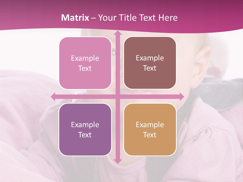 Familie Gesund Isoliert PowerPoint Template