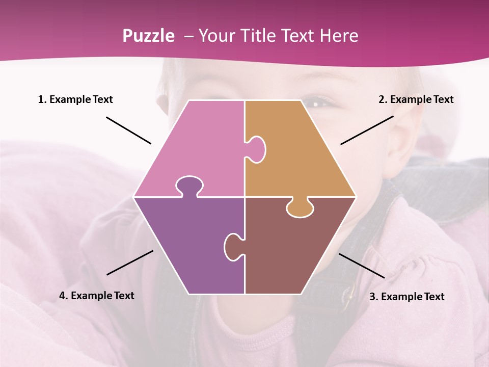 Familie Gesund Isoliert PowerPoint Template