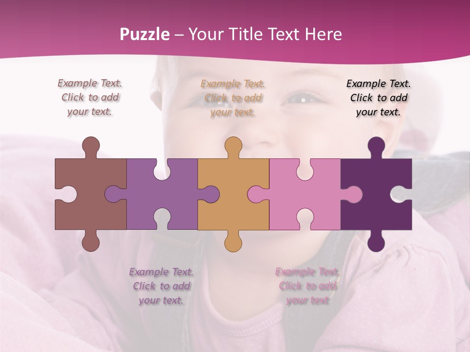 Familie Gesund Isoliert PowerPoint Template