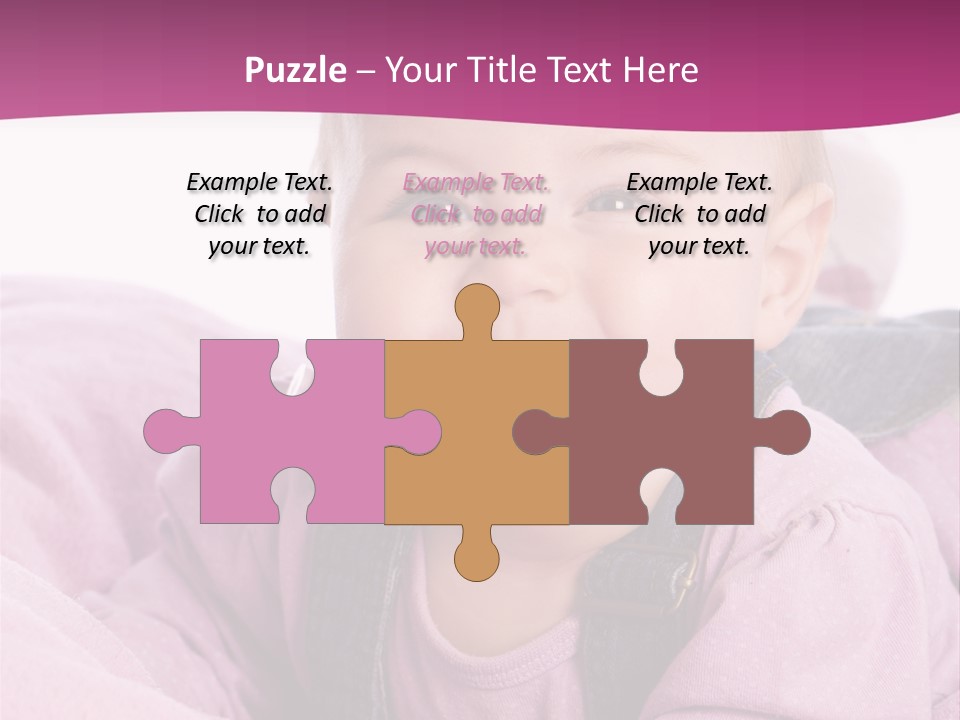 Familie Gesund Isoliert PowerPoint Template