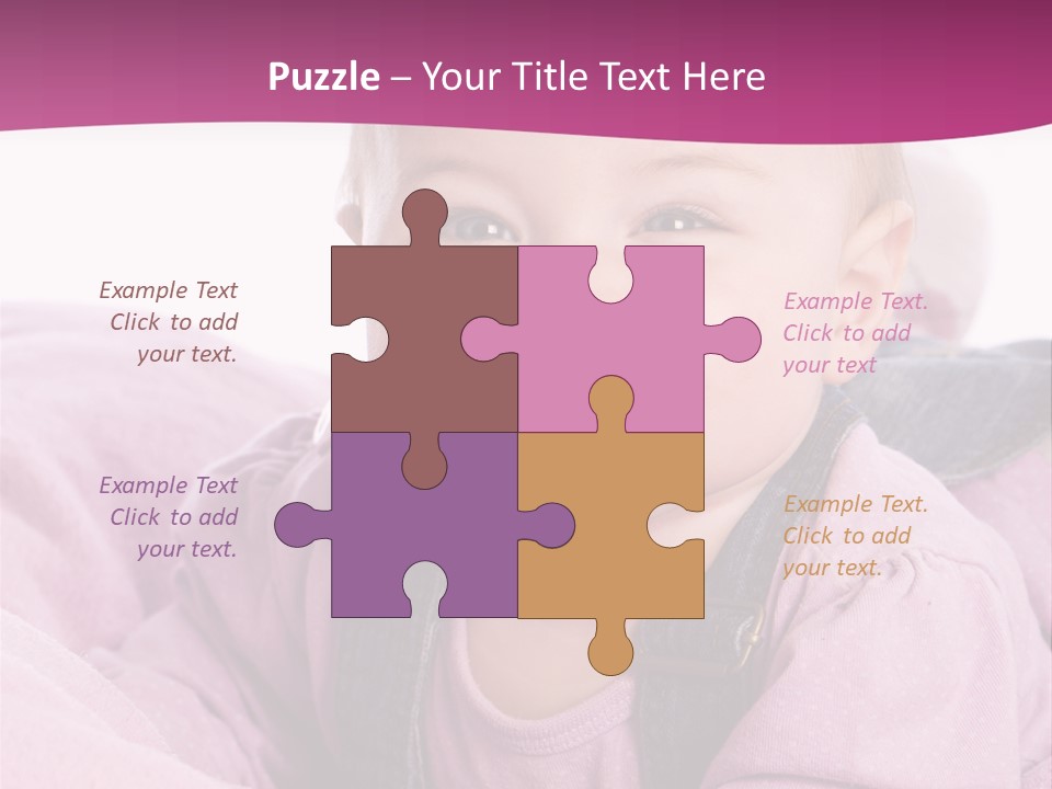 Familie Gesund Isoliert PowerPoint Template