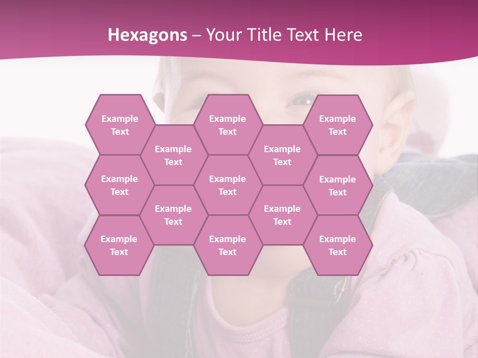 Familie Gesund Isoliert PowerPoint Template