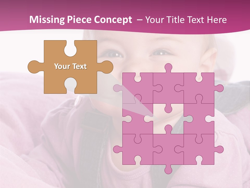 Familie Gesund Isoliert PowerPoint Template