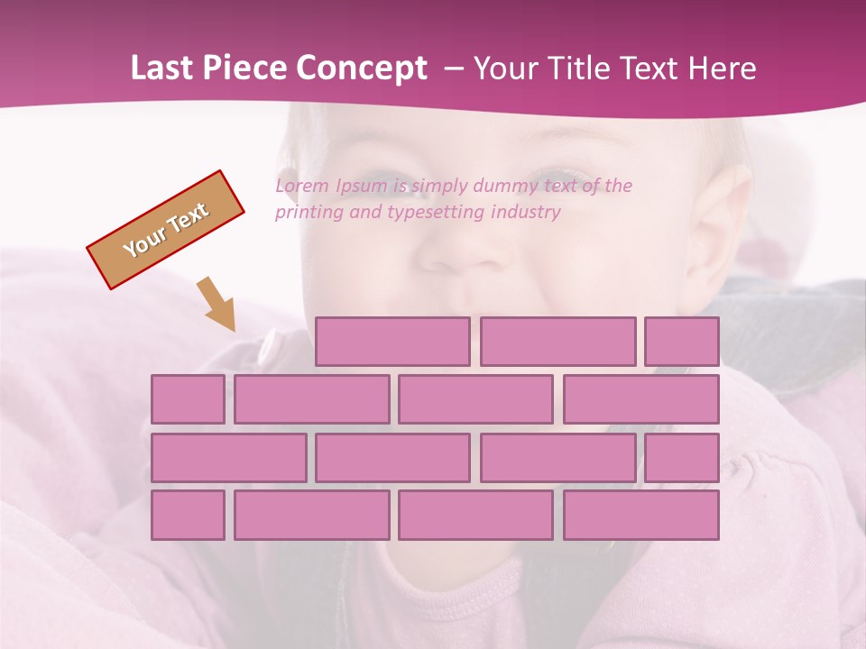 Familie Gesund Isoliert PowerPoint Template